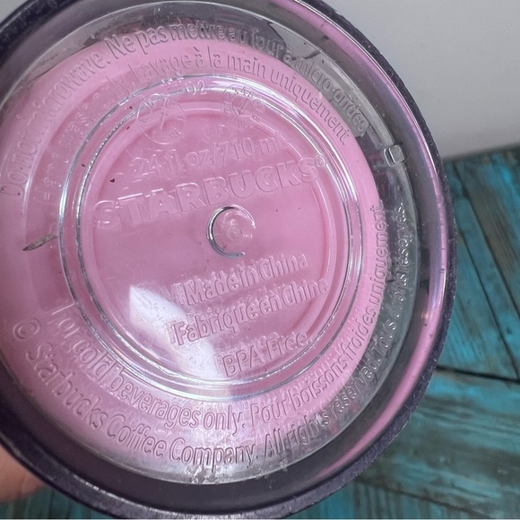 Starbucks Beetle Tumbler Bug Roach Pink Missing Straw HTF Rare Flawed - Picture 13 of 13